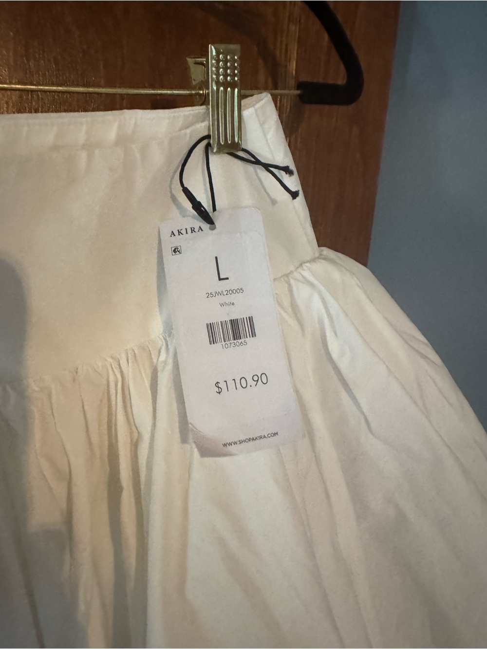 Women's White Bubble Tulle Skirt - Voluminous Layered Design - Picture 3 of 8